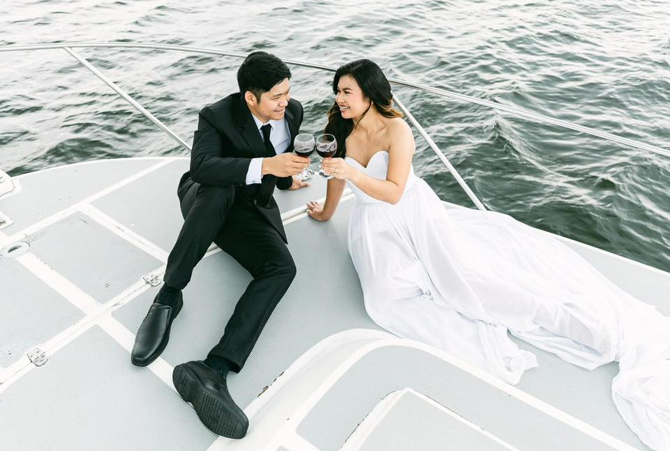 wedding on a yacht philippines